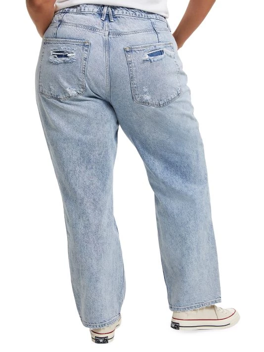 GOOD AMERICAN Good Heritage Distressed Jeans 10 GOOD AMERICAN Good Heritage Distressed Jeans - Image 10