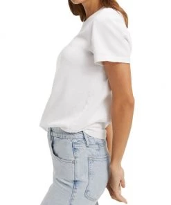 GOOD AMERICAN Girlfriend Cotton T-Shirt -GOOD AMERICAN Sales unnamed file 989