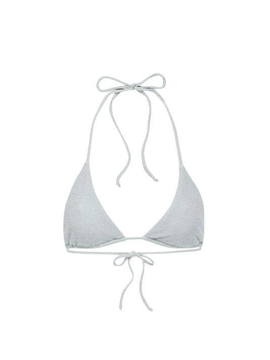 GOOD AMERICAN Sparkle Tiny Ties Bikini Top 1 GOOD AMERICAN Sparkle Tiny Ties Bikini Top